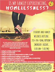 Is my family experiencing homelessness? 